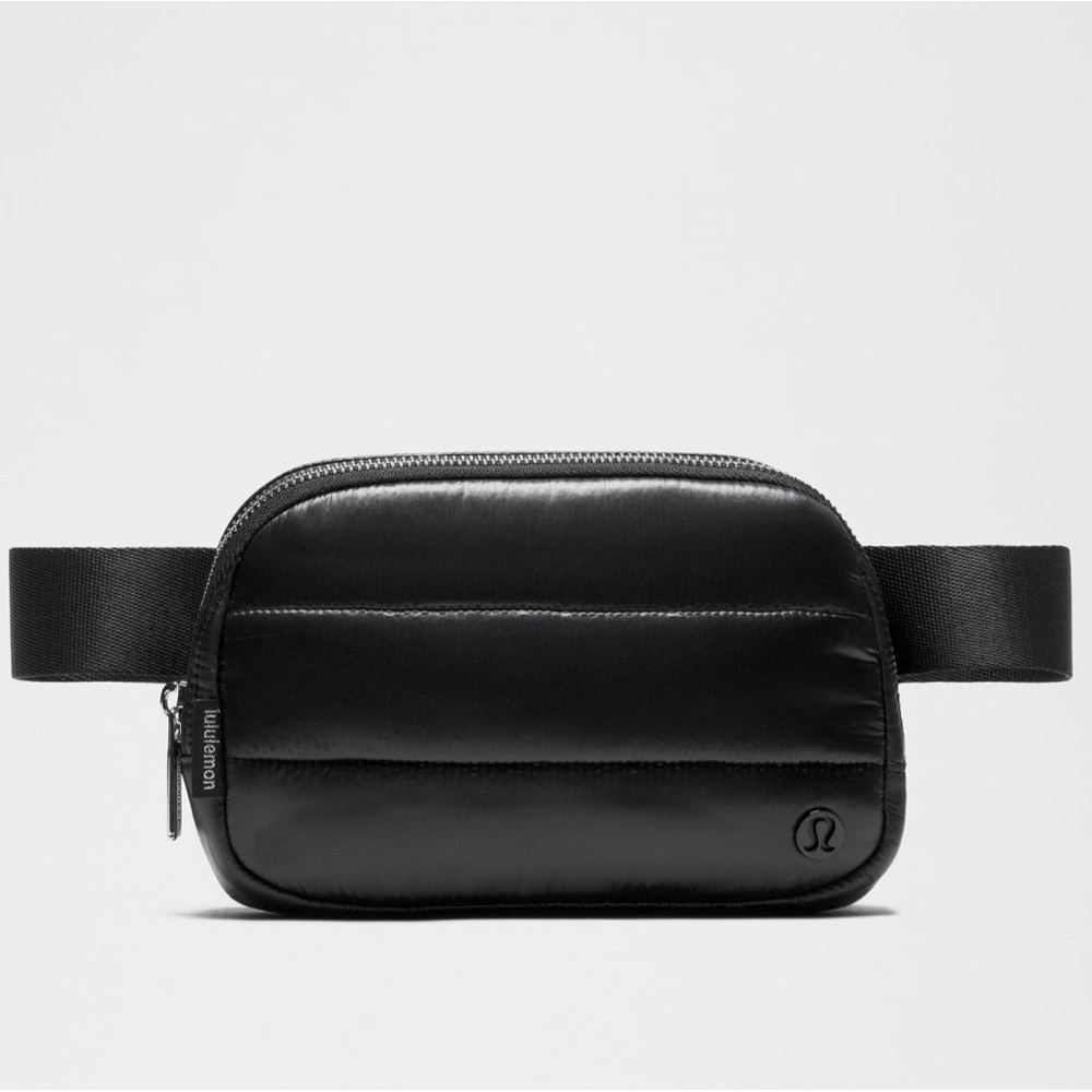 🆕 LULULEMON ATHLETICA Everywhere Belt Bag Wunder Puff Shine Black NWT